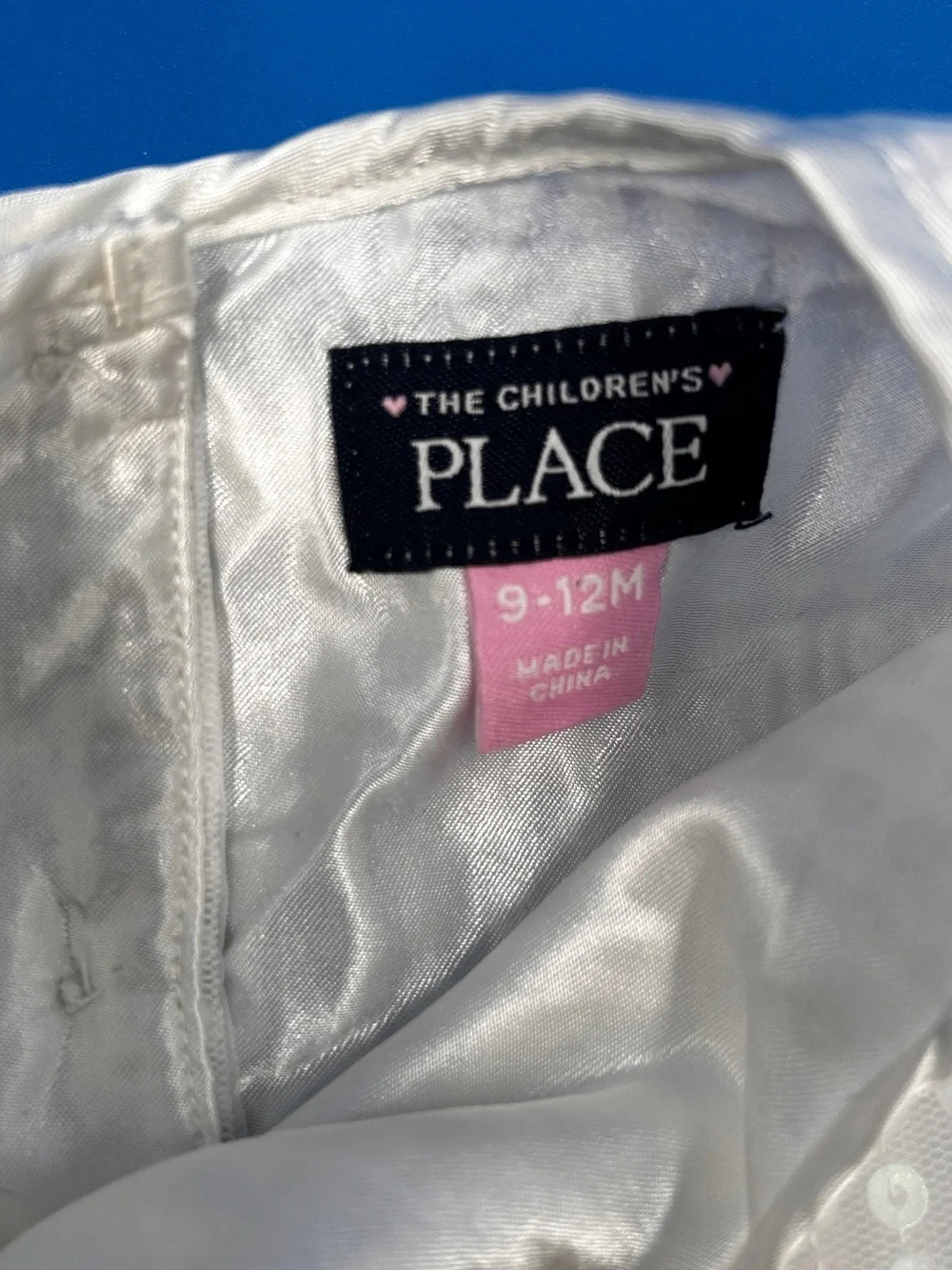 Sparkling White Sequin Tulle Dress Childrens Place